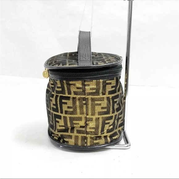 Authentic Fendi Zucca Vanity Bag - Picture 3 of 9